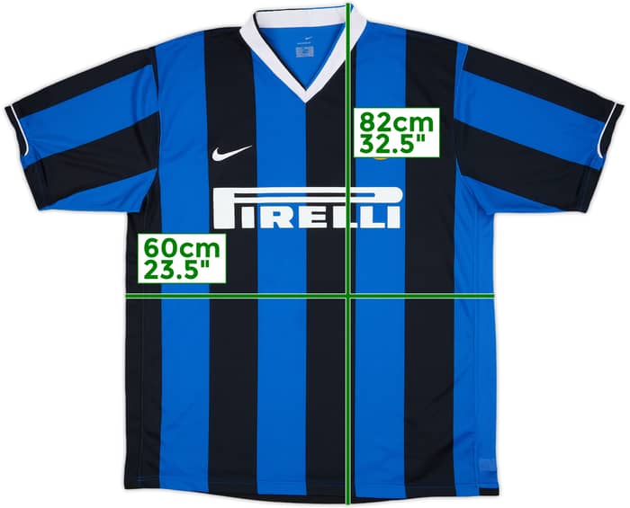 2006-07 Inter Milan Home Shirt - 8/10 - (XL)