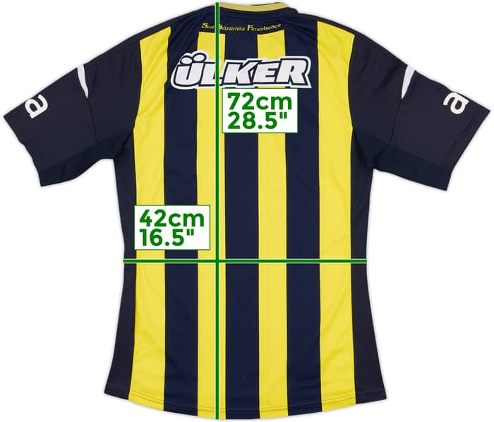 2012-13 Fenerbahce European Home Shirt - 8/10 - (S)