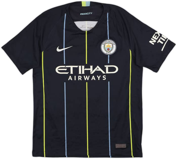2018-19 Manchester City Away Shirt Silva #21 - 6/10 - (M)