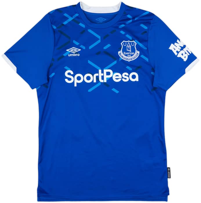 2019-20 Everton Home Shirt Baines #3 - 9/10 - (M)