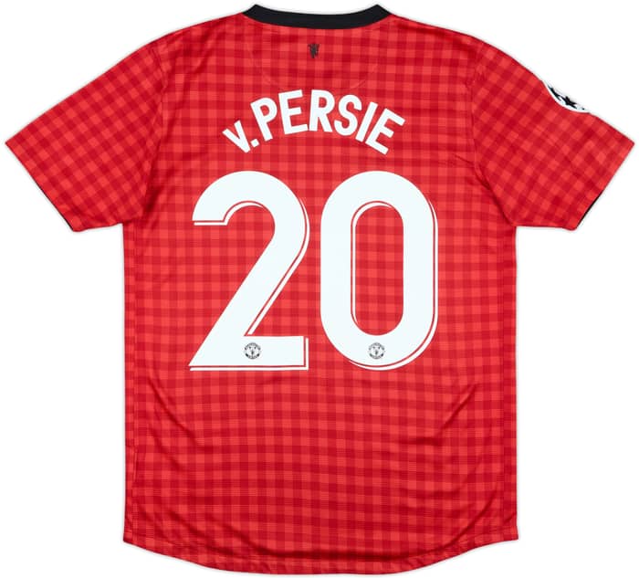 2012-13 Manchester United Home Shirt v.Persie #20 - 7/10 - (XL.Boys)