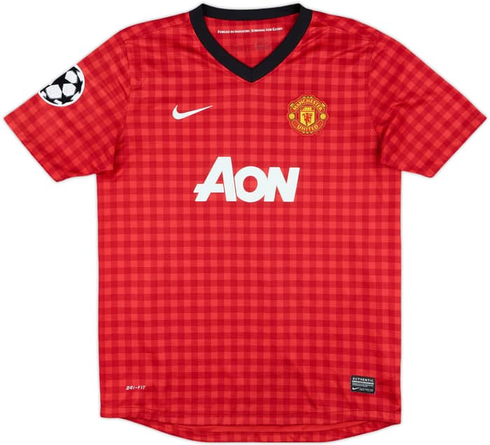 2012-13 Manchester United Home Shirt v.Persie #20 - 7/10 - (XL.Boys)