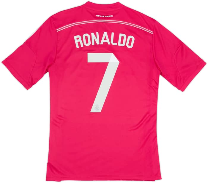 2014-15 Real Madrid Away Shirt Ronaldo #7 - 9/10 - (M)