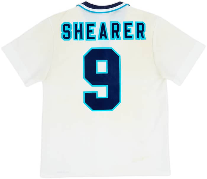 1995-97 England Home Shirt Shearer #9 - 5/10 - (M)