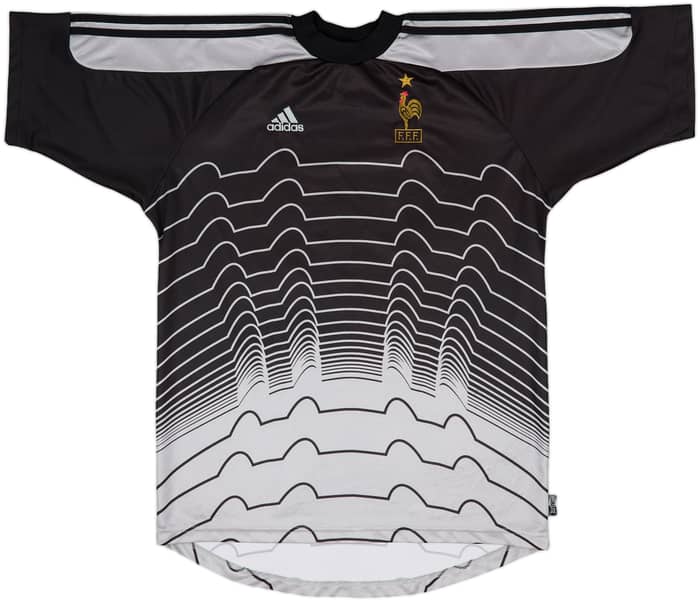 2000-02 France GK S/S Shirt Barthez #16 - 5/10 - (M)