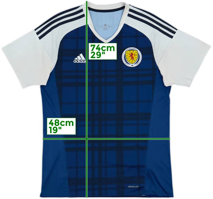 2015-17 Scotland Home Shirt - 4/10 - (M)