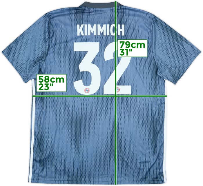 2018-19 Bayern Munich Third Shirt Kimmich #32 - 10/10 - (XL)