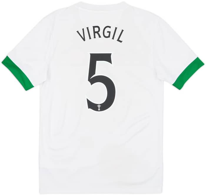 2014-15 Celtic European Third Shirt Virgil #5 - 6/10 - (S)