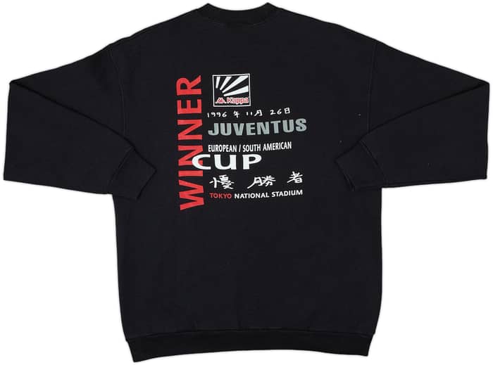 1996-97 Juventus 'Intercontinental Cup Winners' Kappa Sweat Top - 6/10 - (L)