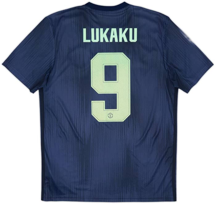 2018-19 Manchester United Third Shirt Lukaku #9 - 5/10 - (M)