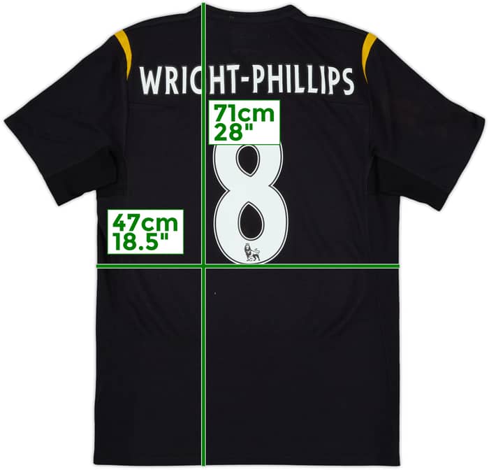 2009-10 Manchester City Away Shirt Wright-Phillips #8 - 8/10 - (M)