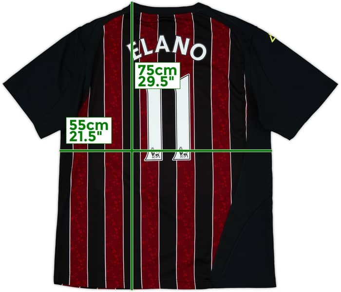 2008-09 Manchester City Away Shirt Elano #11 - 8/10 - (L)