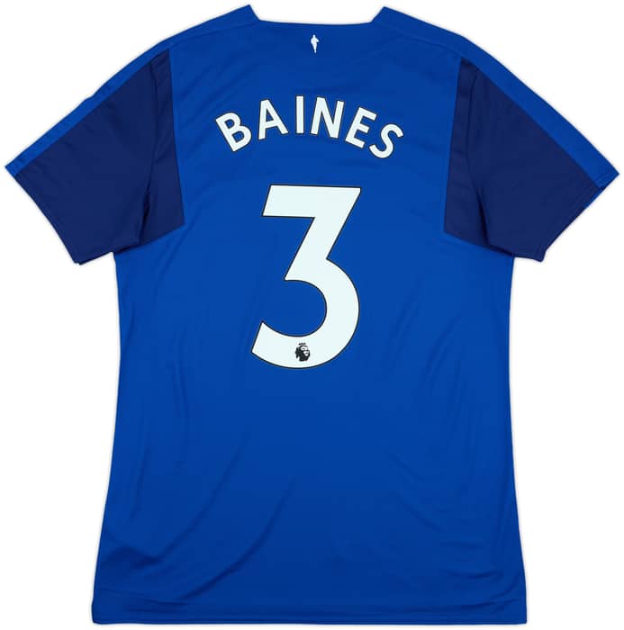 2017-18 Everton Home Shirt Baines #3 (L)