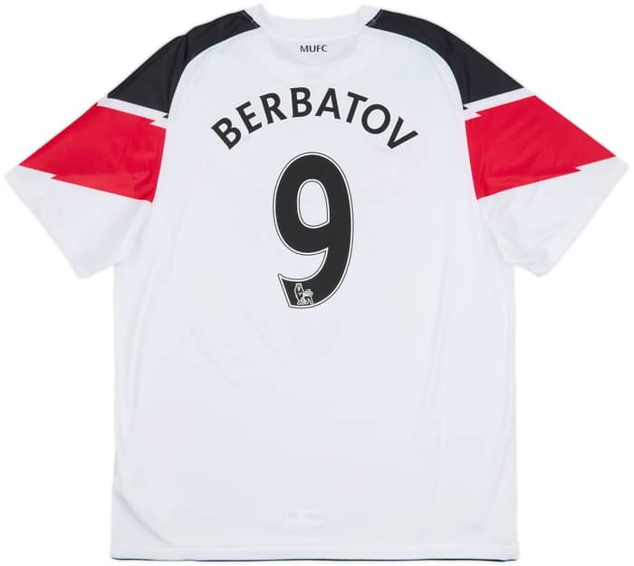 2010-12 Manchester United Away Shirt Berbatov #9 (XL)