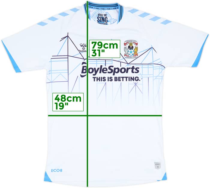 2021-22 Coventry Special Home Shirt - 9/10 - (L)