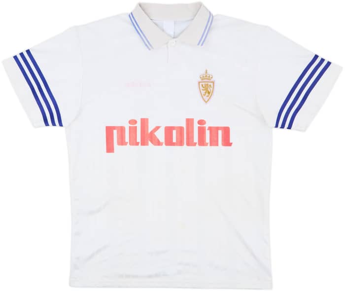 1995-97 Real Zaragoza Home Shirt - 4/10 - (XL)