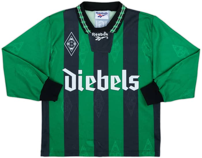 1995-96 Borussia Monchengladbach Away L/S Shirt - 9/10 - (XS)