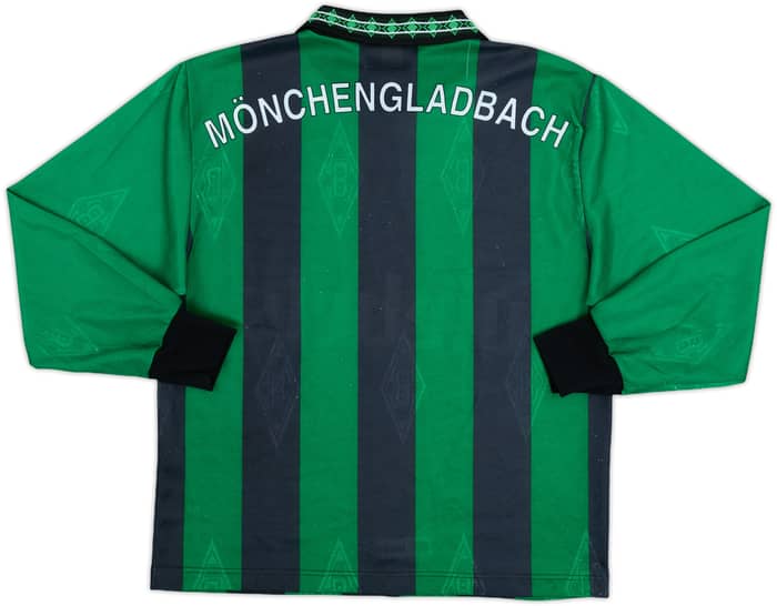1995-96 Borussia Monchengladbach Away L/S Shirt - 9/10 - (XS)
