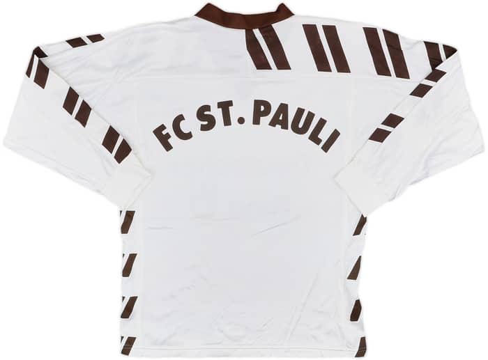 1992-93 St Pauli Home L/S Shirt - 8/10 - (XS)
