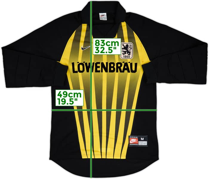 1997-99 1860 Munich GK Shirt #1 - 8/10 - (M)