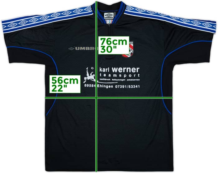 2000-01 TSG Ehingen Away Shirt #3 - 8/10 - (M)