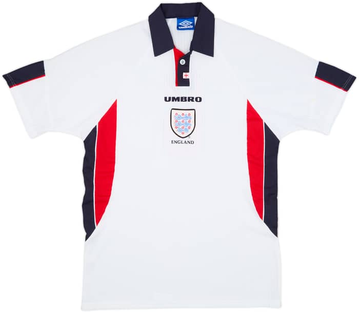 Camiseta de local versión de partido de England 1998-1999 #6