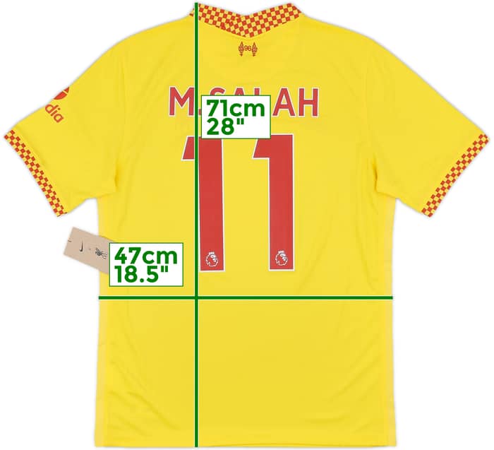 2021-22 Liverpool Third Shirt M.Salah #11 (M)