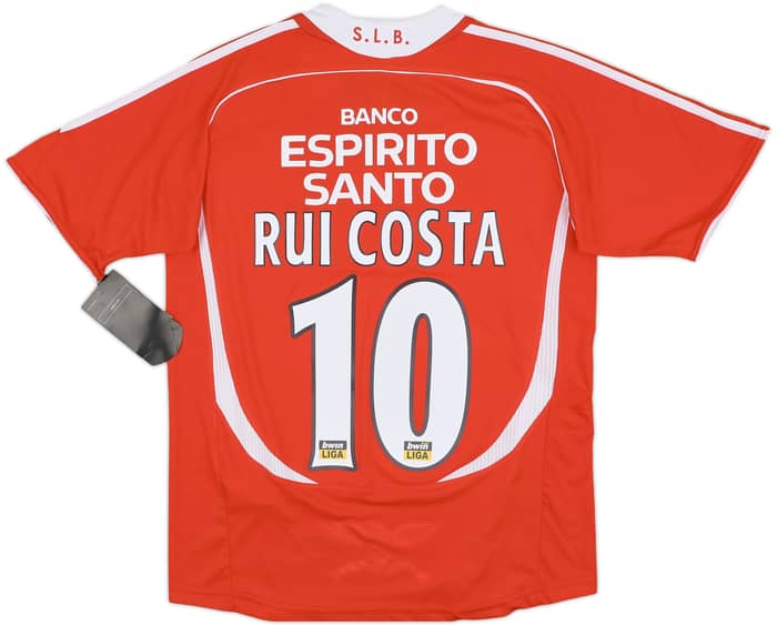2006-07 Benfica Home Shirt Rui Costa #10 (M)
