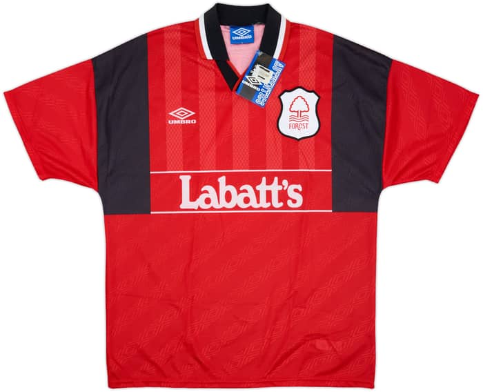 1994-96 Nottingham Forest Home Shirt Pearce #3 (L)