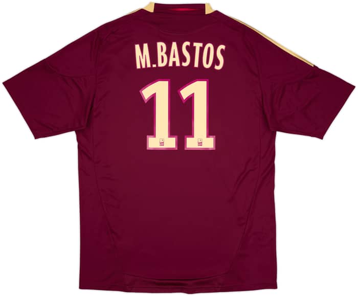 2010-11 Lyon Away Shirt M.Bastos #11 (XL)