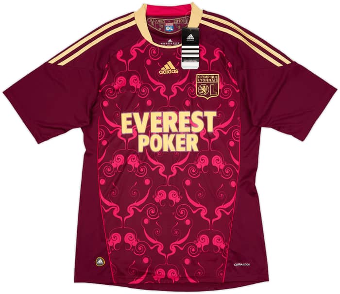 2010-11 Lyon Away Shirt Lisandro #9 (M)