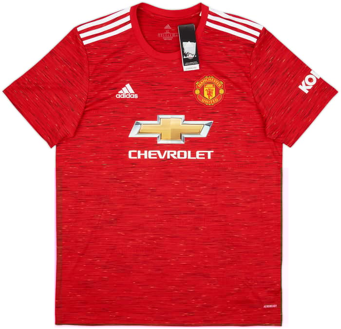 2020-21 Manchester United Home Shirt B.Fernandes #18 (XL)