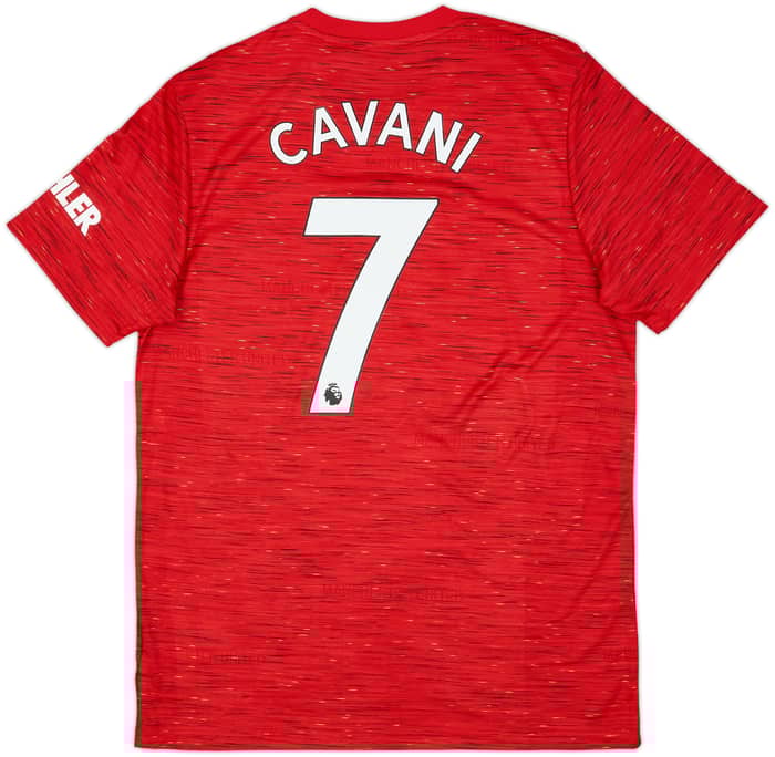 2020-21 Manchester United Home Shirt Cavani #7 (L)