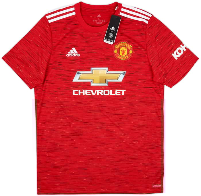 2020-21 Manchester United Home Shirt Cavani #7 (L)