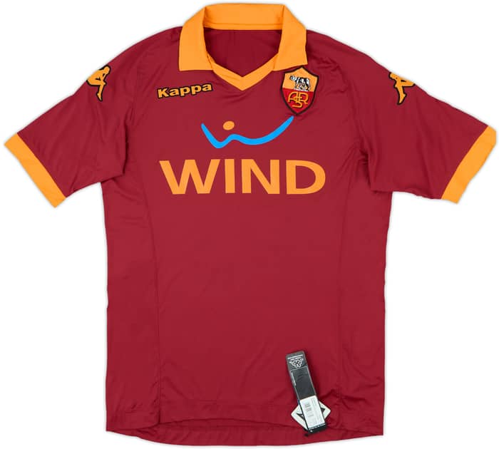 2012-13 Roma Home Shirt De Rossi #16 (L)