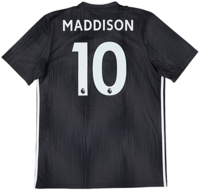 2019-20 Leicester Away Shirt Maddison #10 (L)