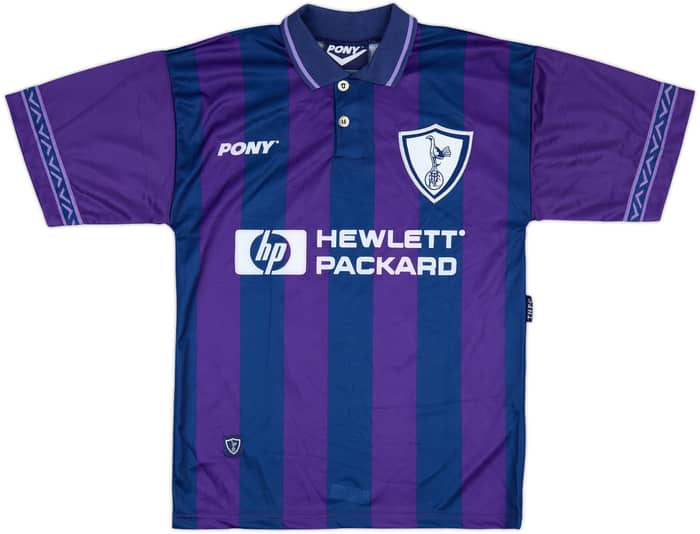 1995-97 Tottenham Away Shirt Sheringham #10 - 9/10 - (S)