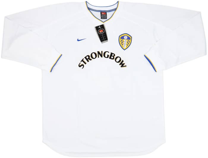2000-02 Leeds United Home L/S Shirt Radebe #5 (XXL)