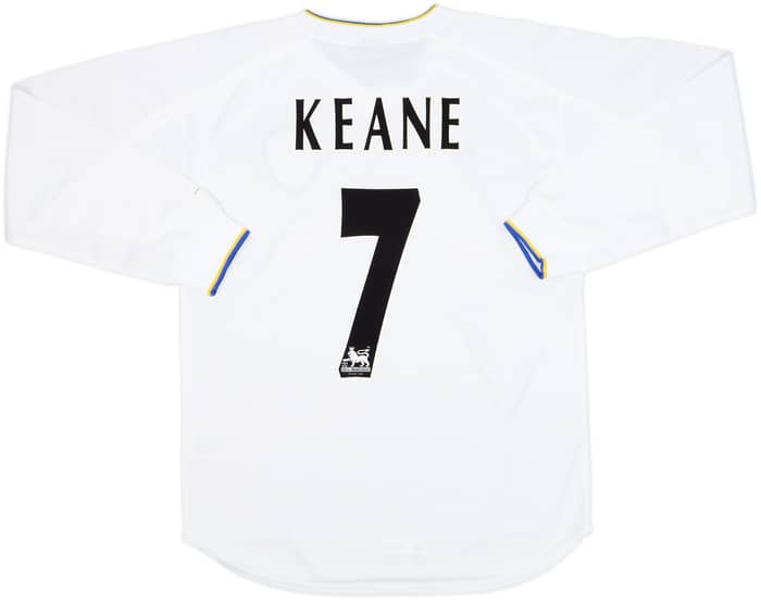 2000-02 Leeds United Home L/S Shirt Keane #7 (S)