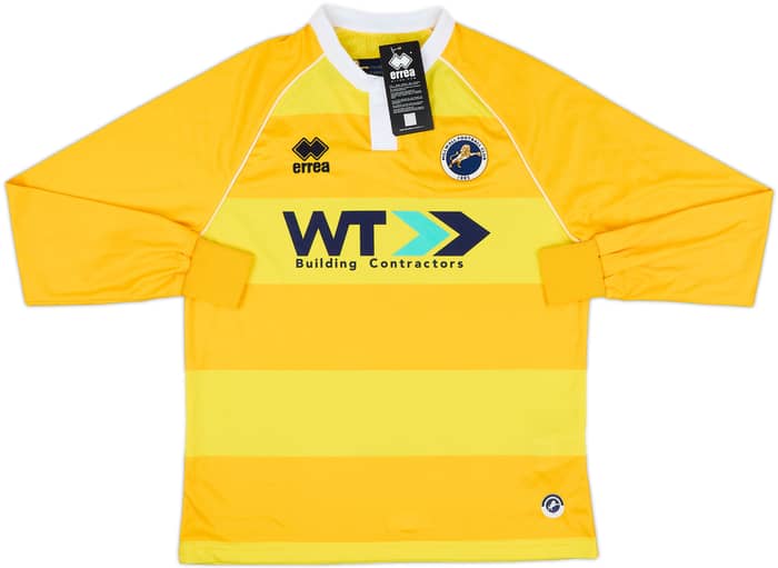 2016-17 Millwall Away L/S Shirt (S)
