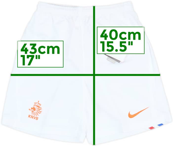 2008-10 Netherlands Alternate Home Shorts (6-8 Years)