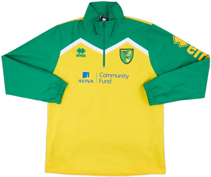 2014-15 Norwich Errea Sweat Top - 9/10 - (L)