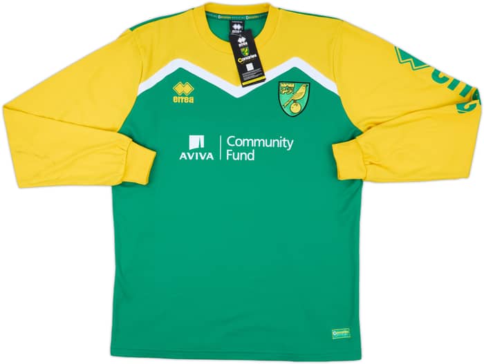 2014-15 Norwich Errea Sweat Top (L)