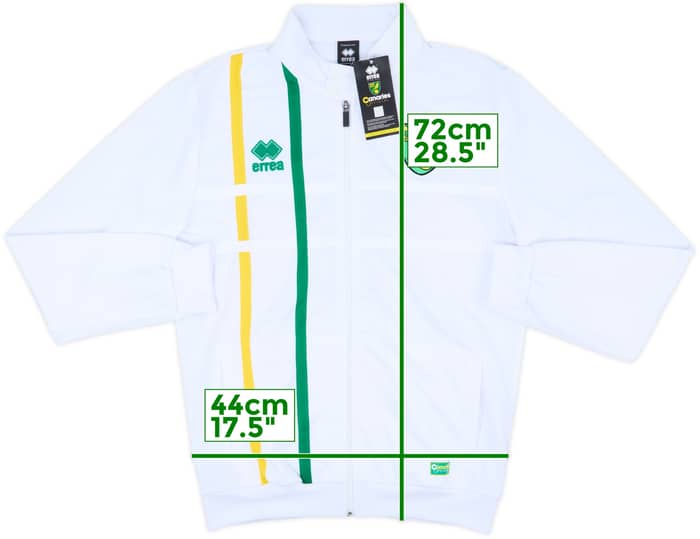 2016-17 Norwich Errea Track Jacket (L)