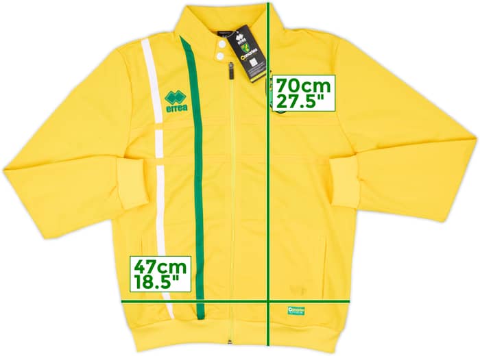 2016-17 Norwich Errea Track Jacket (L)