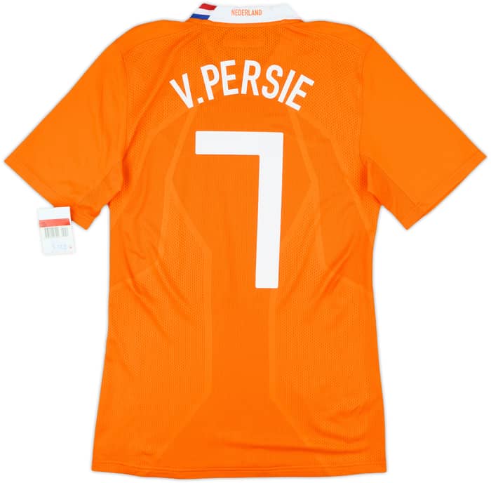 2008-10 Netherlands Limited Edition Player Issue Home Shirt V.Persie #7 (L)