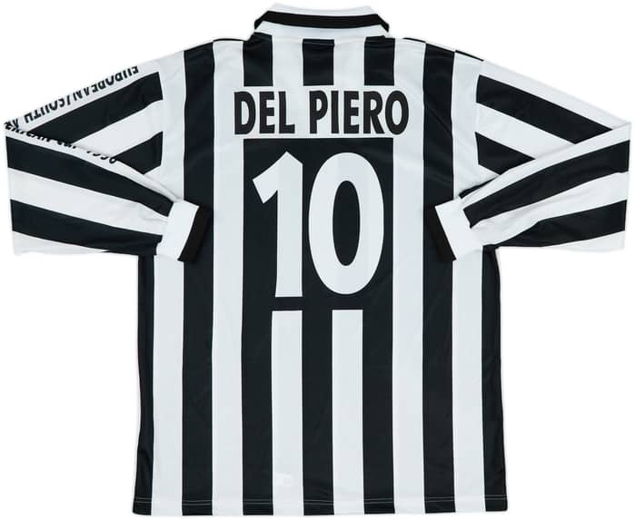 1996-97 Juventus 'Intercontinental Cup Final' Limited Edition Home L/S Shirt Del Piero #10 - 10/10 - (XL)