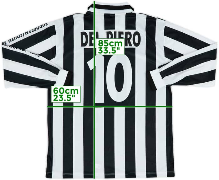 1996-97 Juventus 'Intercontinental Cup Final' Limited Edition Home L/S Shirt Del Piero #10 - 10/10 - (XL)