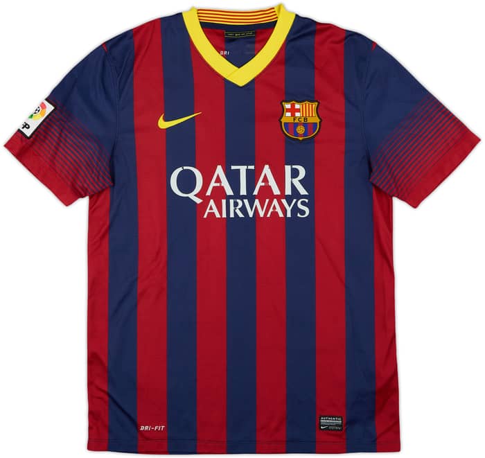 2013-14 Barcelona Home Shirt - 5/10 - (M)