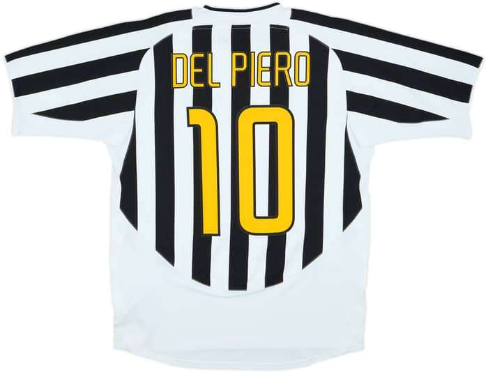 2003-04 Juventus Home Shirt Del Piero #10 - 5/10 - (L)